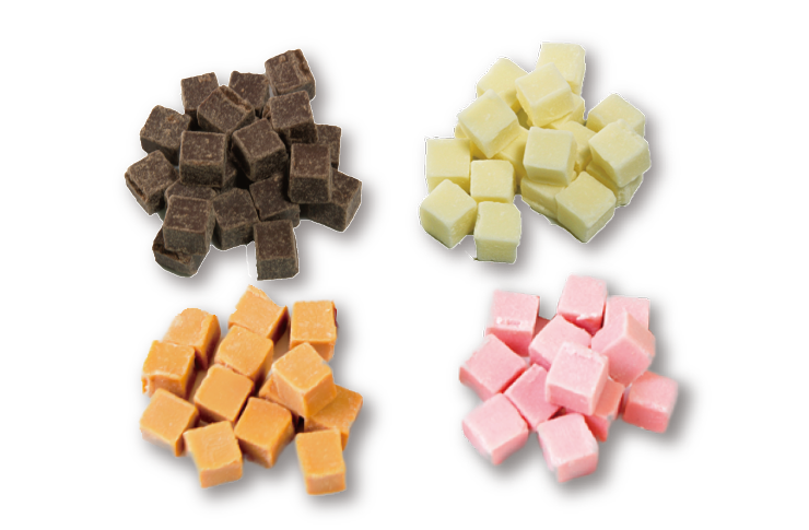 Cube-Chocoシリーズ | もっとカンタンにおいしいを|月島食品｜QMS